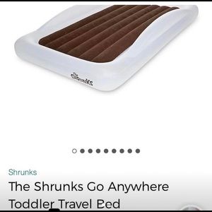Shrunks inflatable toddler bed